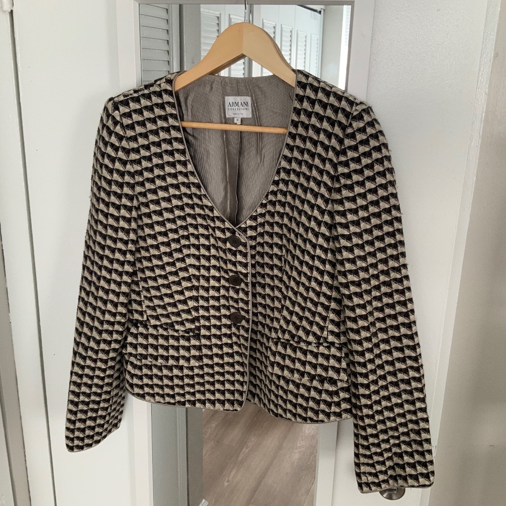 Armani Collection Vintage Blazer Size 10